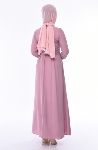 Dusty Rose İslamitische Jurk 1193-06