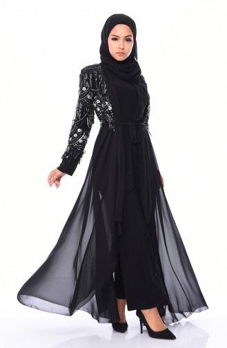 Black Abaya 15005-02