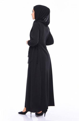 Robe Hijab Noir 5261-01