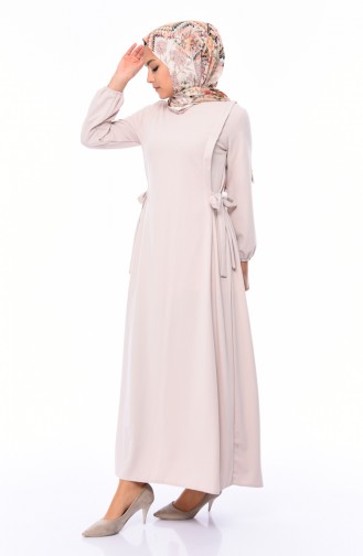 Mink Hijab Dress 5261-04