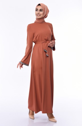 Onion Peel Hijab Dress 5603A-06