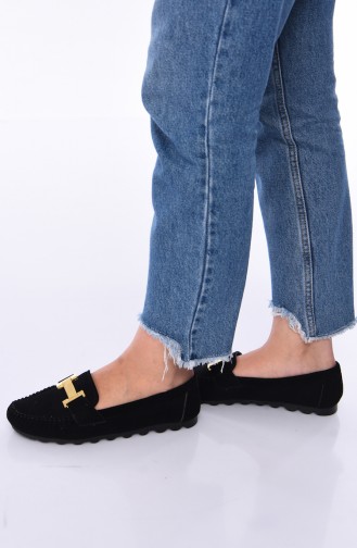 Black Women`s Flats 2021-08