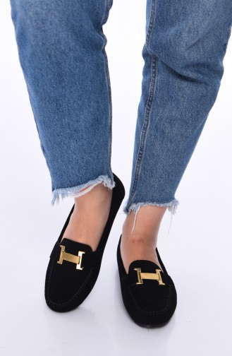 Black Women`s Flats 2021-08