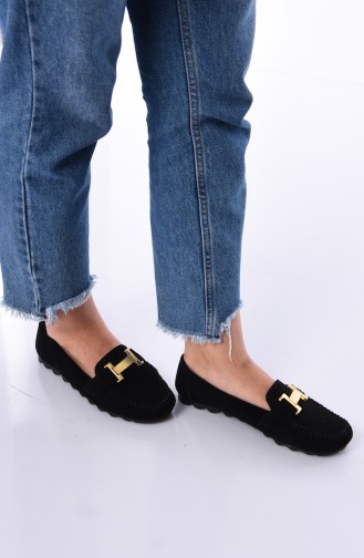 Black Women`s Flats 2021-08