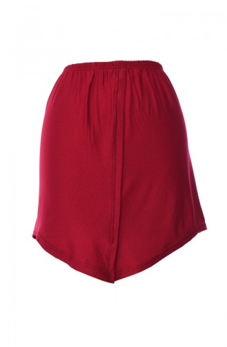 Claret Red Skirt 001-3