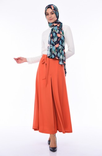 Belted Pants Skirt 8y1802709-04 Orange 8Y1802709-04