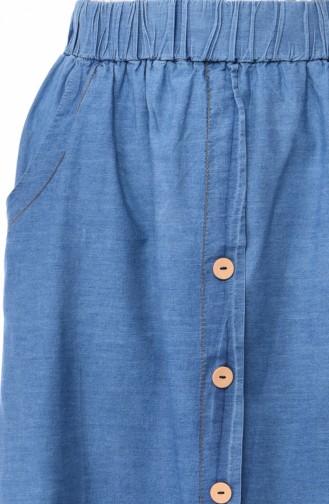 Denim Blue Skirt 2819-03