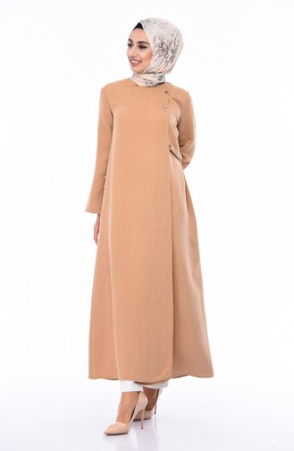 Abaya en Lin 6824-05 Camel 6824-05