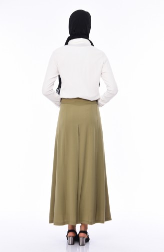 Khaki Culottes 8Y1802709-07