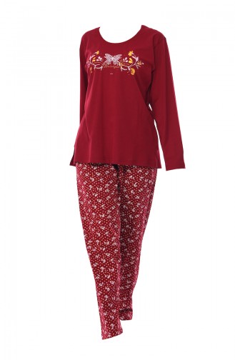 Claret Red Pajamas 803041-02