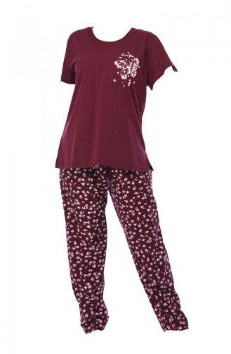 Pyjama Bordeaux 810129-02