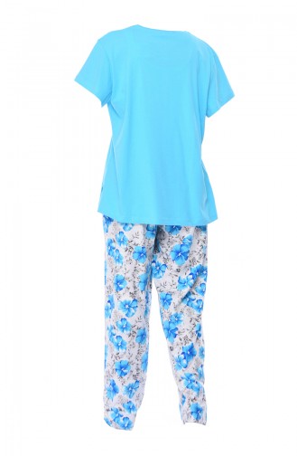 Turquoise Pajamas 810188-02