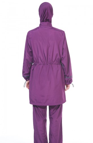 Purple Swimsuit Hijab 1874-02