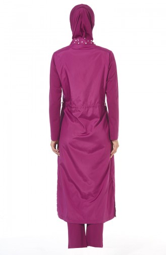 Purple Modest Swimwear 1977-02