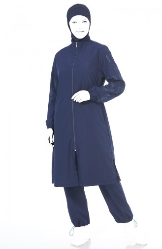 Navy Blue Swimsuit Hijab 1978-01