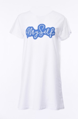 White T-Shirts 0013J-02