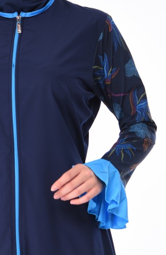 Maillot de Bain Hijab Bleu Marine 270-02