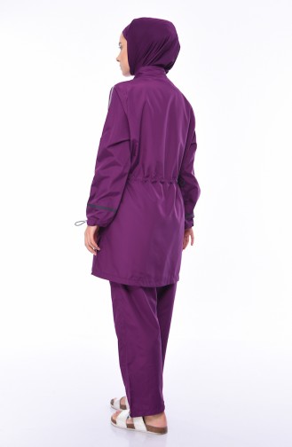Purple Swimsuit Hijab 1874-02
