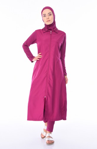 Purple Swimsuit Hijab 1977-02