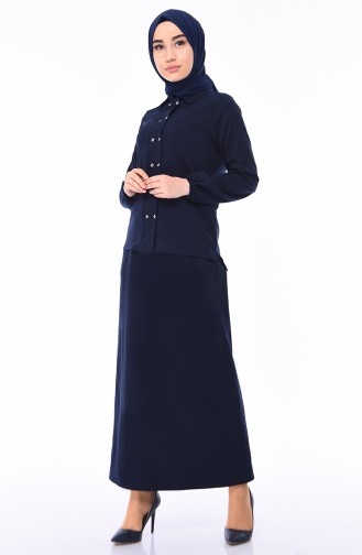 Navy Blue Suit 4216-03