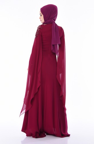 Abendkleid 4530-01 Zwetschge 4530-01