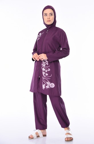 Purple Modest Swimwear 25265