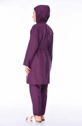 Purple Modest Swimwear 25265