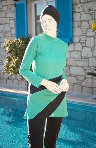 Mint green Swimsuit Hijab 1914-01