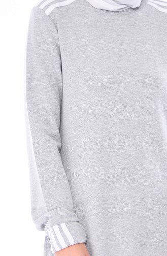 Gray İslamitische Jurk 9066-04