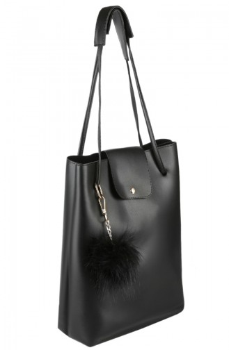 Black Shoulder Bag 2002-01