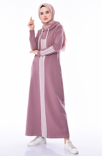 Earth Hijab Dress 9068-02