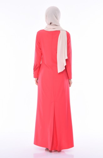 Coral Hijab Dress 7Y3716100-01
