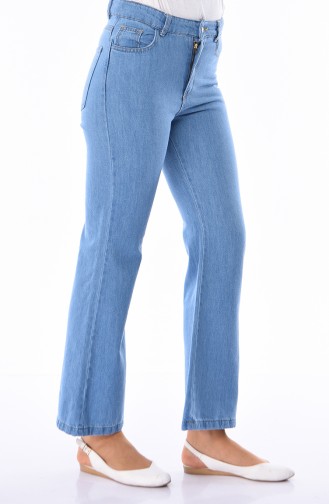 Jeans Hose mit Tasche 2578-02 Jeans Blau 2578-02