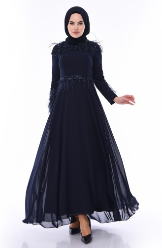 Abendkleid 4553-02 Dunkelblau 4553-02