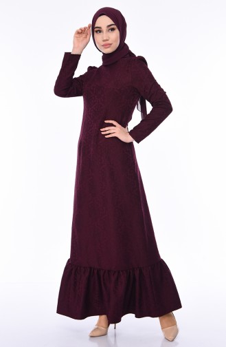 Robe Hijab Plum 7247-04