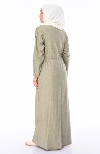 Robe Hijab Khaki 0315-03