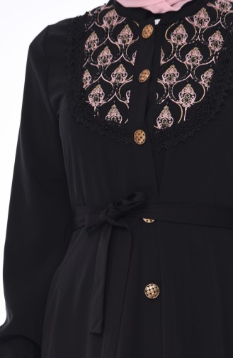 Schwarz Abayas 9106-01