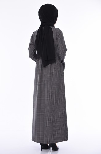 فستان رمادي 1082-03