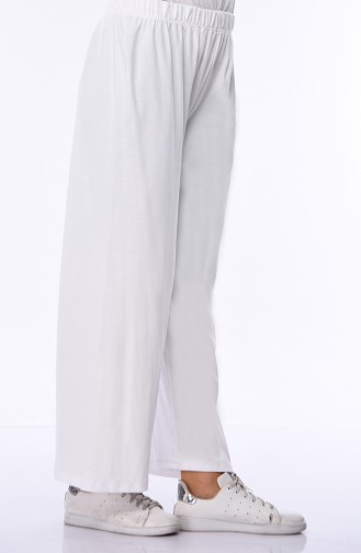 Pantalon Blanc 7990-06