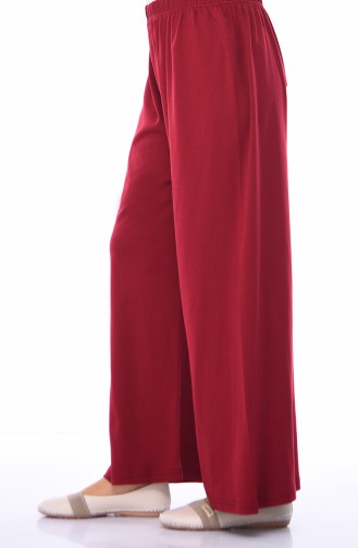 Claret red Broek 7990-08