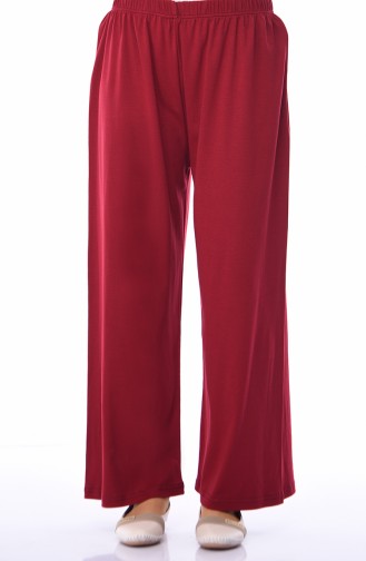 Claret Red Pants 7990-08