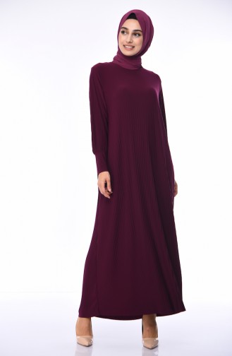 Robe Hijab Plum 0008-02