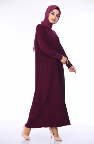 Robe Hijab Plum 0008-02