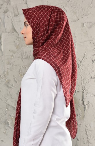 Claret red Hoofddoek 2262-09