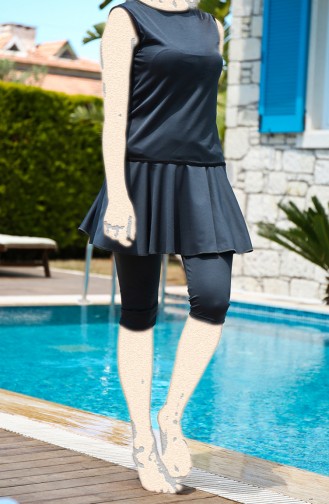 ملابس السباحة أسود فاتح 1902-02