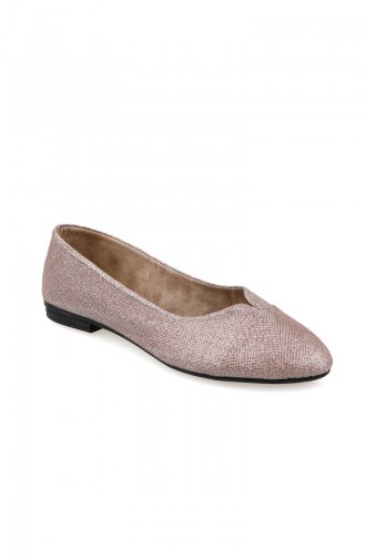 Pink Woman Flat Shoe 0113-21