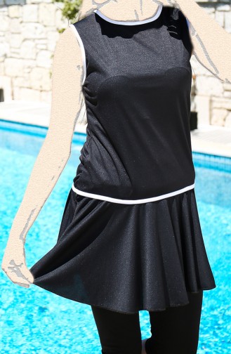 ملابس السباحة أسود 1902-03