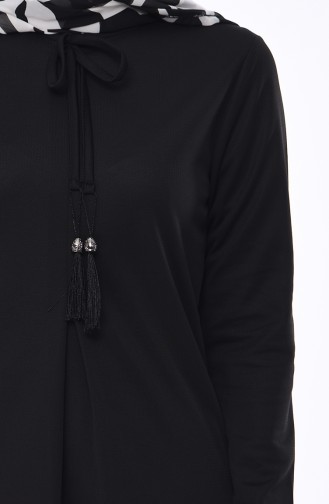 Robe Hijab Noir 4037-01