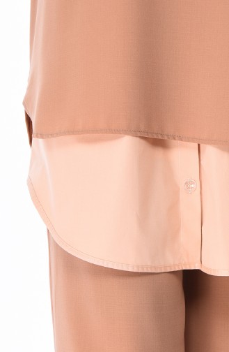 Beige Skirt 128-03