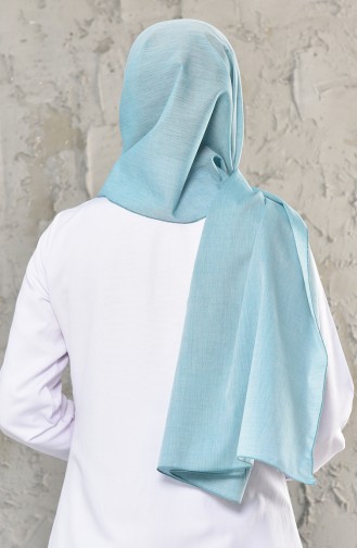 Light Oil Blue Sjaal 15018-01